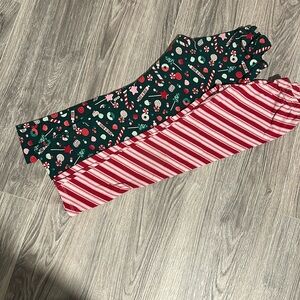 Girl’s Christmas Stretch pants